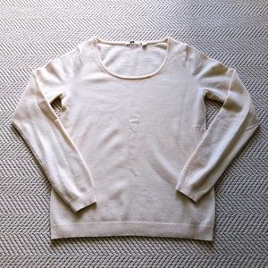 Cream Cashmere Sweater